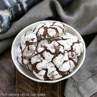 White bowl filled with earthquake cookies