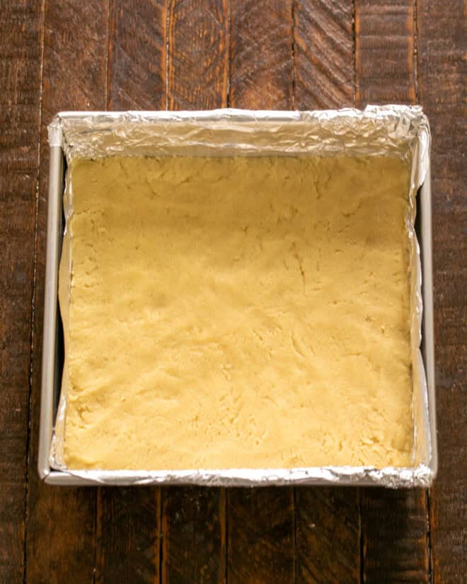 Sugar Cookie Bars Process shot step 3
