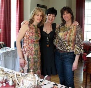 Sisters at jewelry party