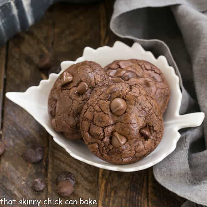 Death By Chocolate Cookies featured image.
