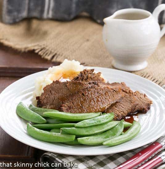 Coffee Blazed Brisket | That Skinny Chick Can Bake