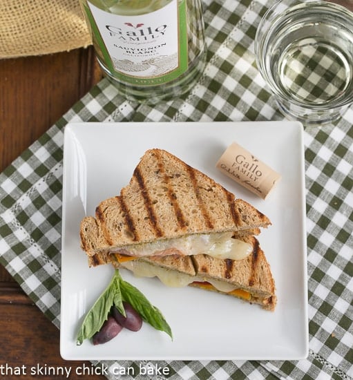 Mediterranean Grilled Cheese