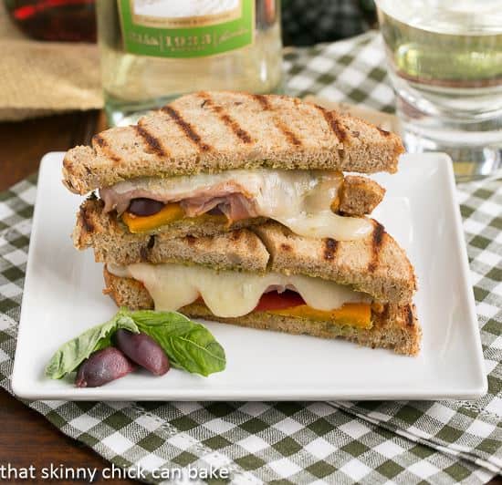 Mediterranean Grilled Cheese