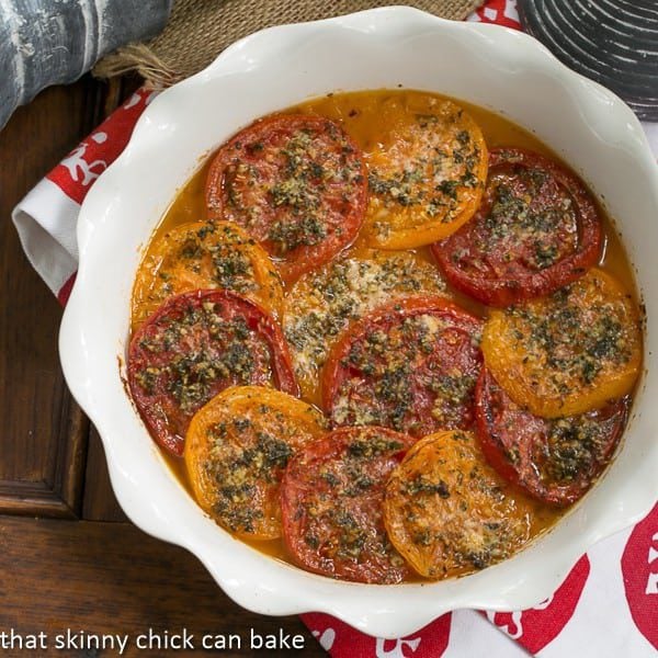 Tomato Provençal Tian - a simple, elegant French side dish