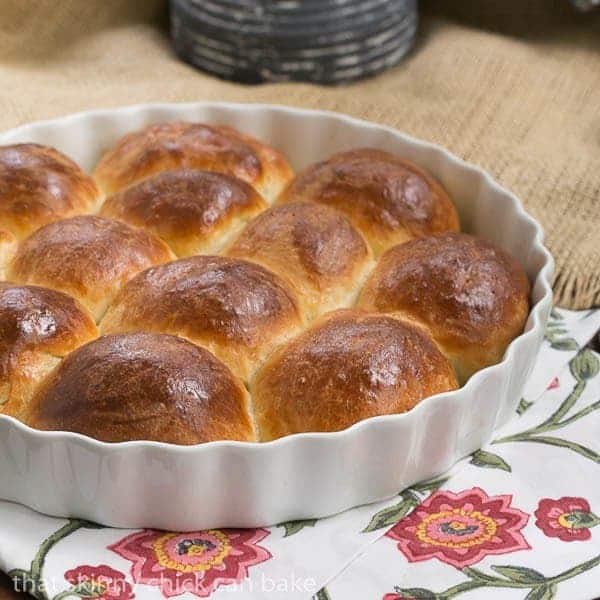 Brioche Dinner Rolls #SundaySupper