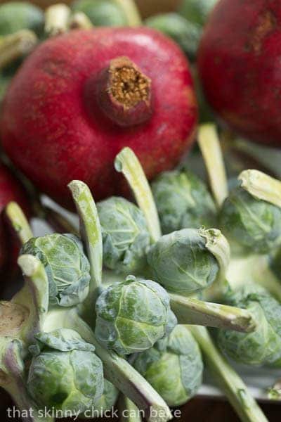 Brussels Sprouts on the stalk