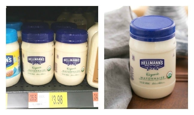 Hellman's Mayonnaise for a salmon sandwich Hellmann's at Walmart,