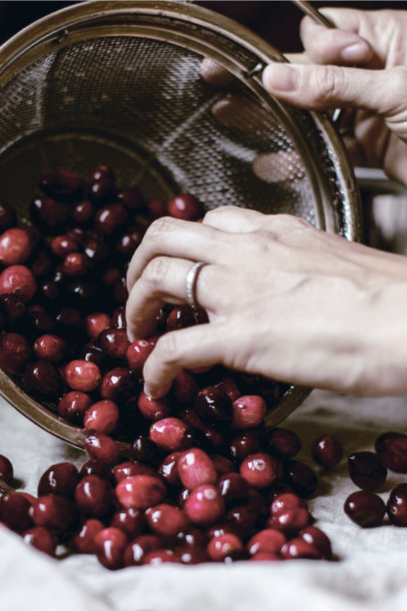 Old Fashioned Cranberries for Thanksgiving
