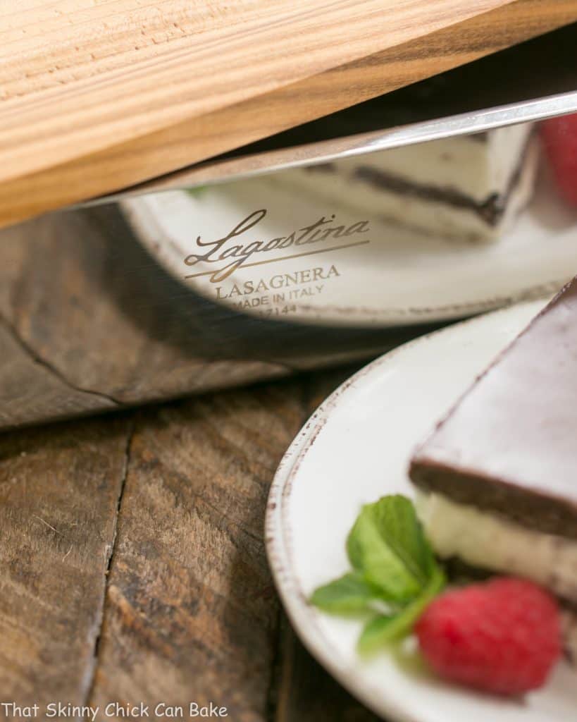 No Bake Chocolate Lasagna | A decadent layered dessert with chocolate graham crackers, creamy custard, chocolate ganache and no Cool Whip or oven needed!