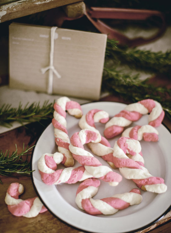 Candy Cane Christmas Cookies