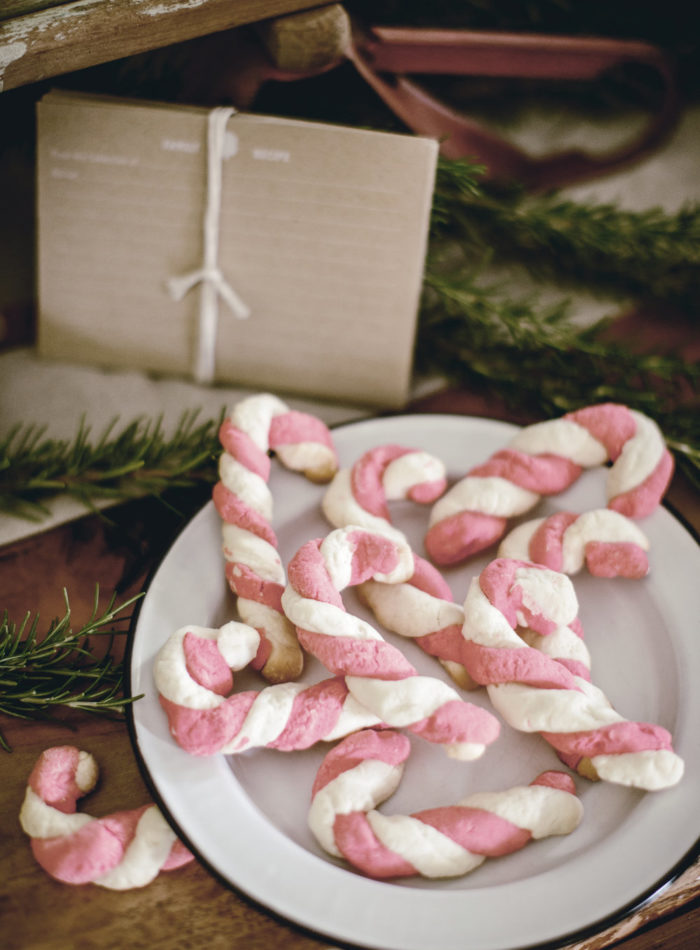 Candy Cane Christmas Cookies