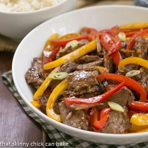 Asian Beef with Peppers Recipe