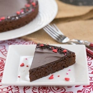 Ganache Topped Truffle Brownies Recipe