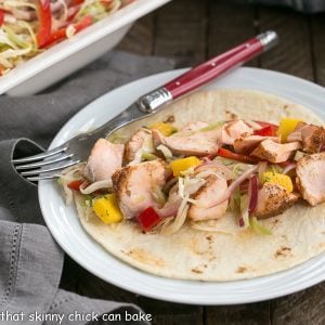 Soft Shell Salmon Tacos  Recipe with Mango Salsa