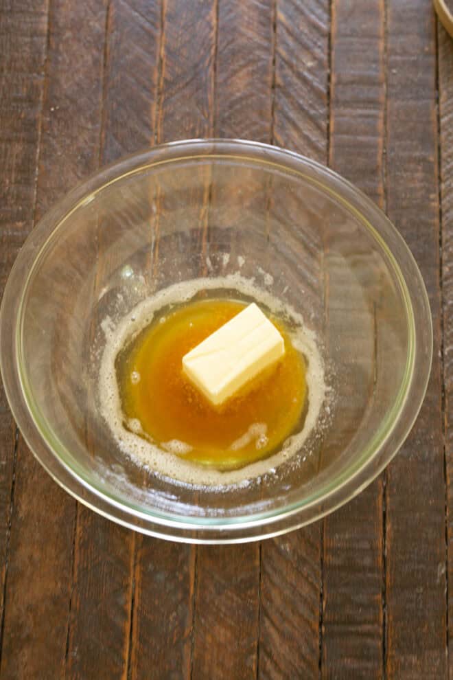 Brown butter with more butter added.