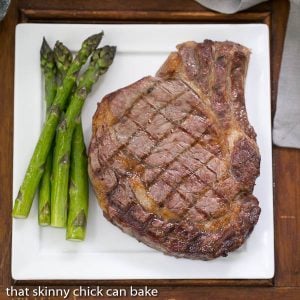 Perfect grilled rib eye steak featured image