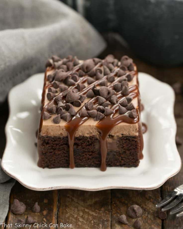 Kahlua Poke Cake