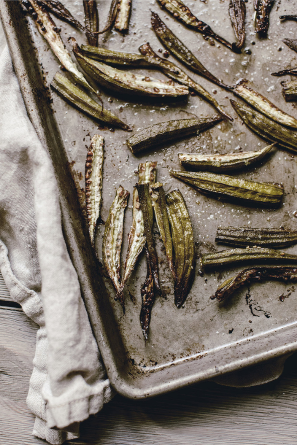 Roasted Okra