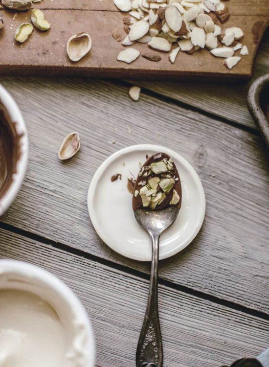 Vintage Chocolate Dipped Spoons