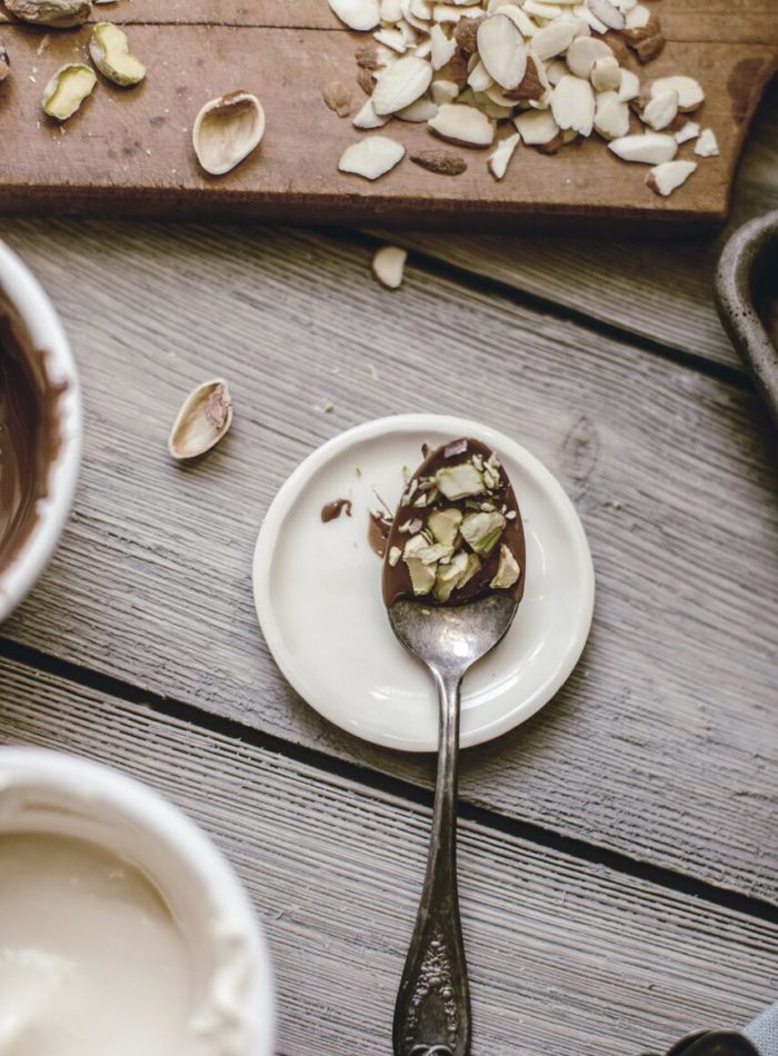 Vintage Chocolate Dipped Spoons