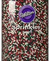 Wilton Bulk Nonpareils Christmas Sprinkles