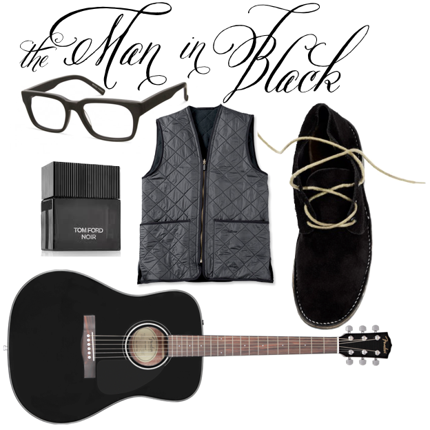 the man in black