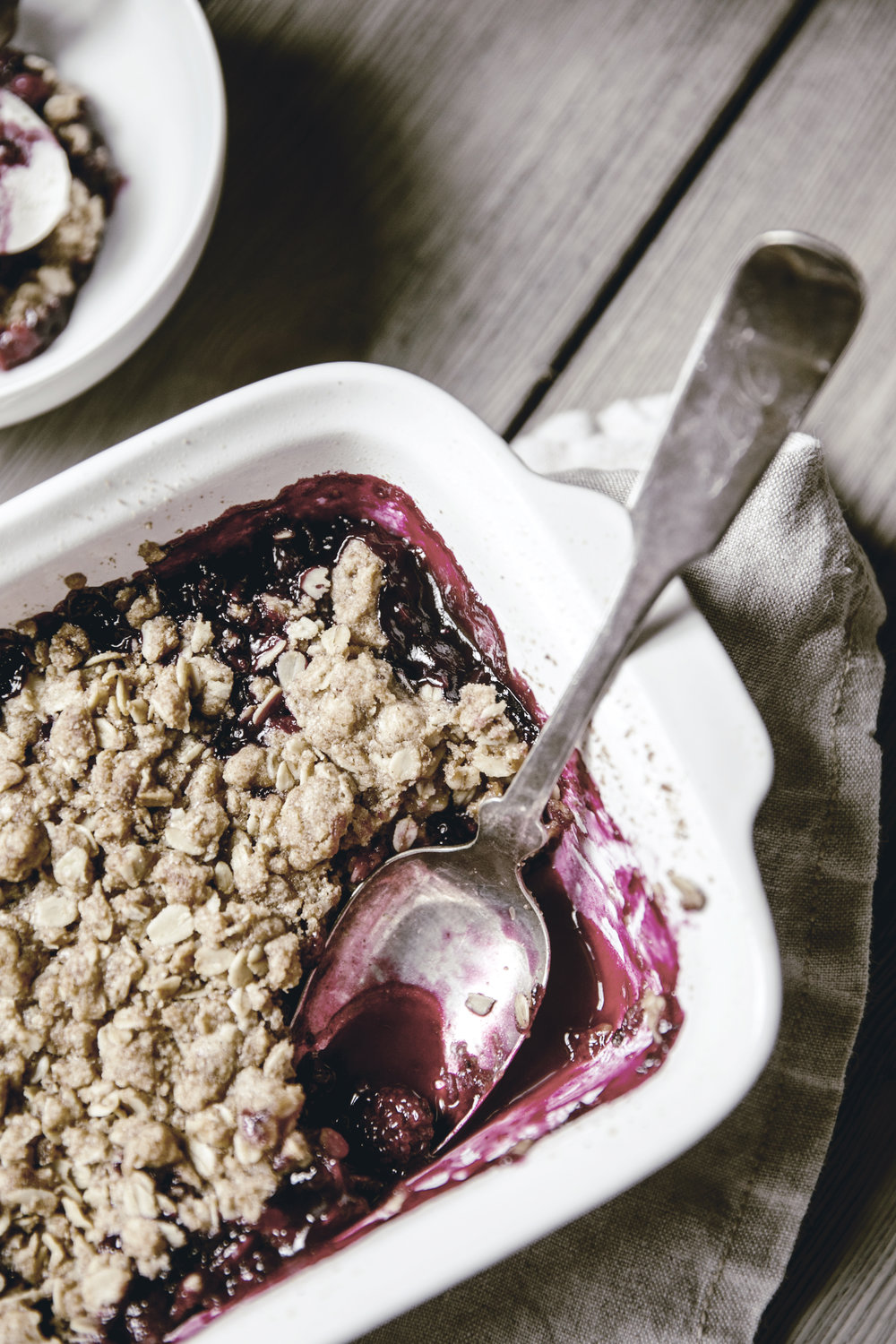 Blackberry Crumble