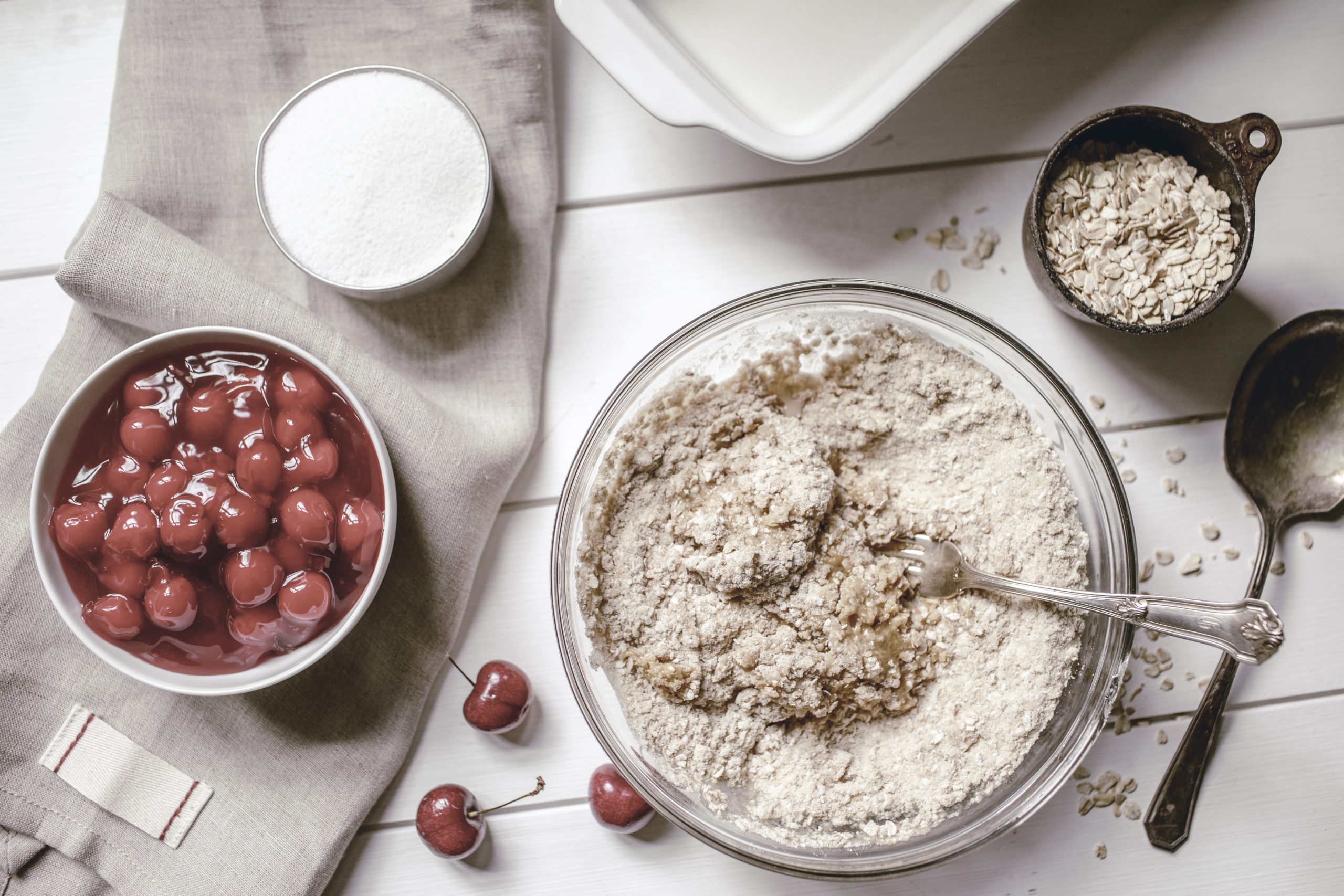 Rustic Cherry Cobbler