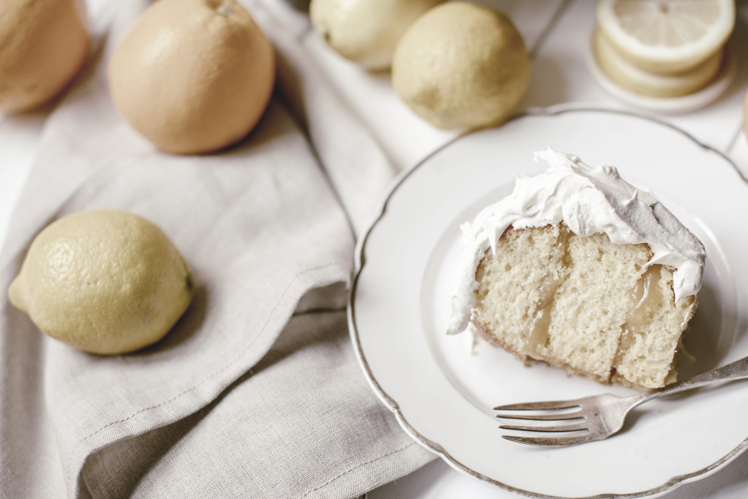 Lemon Orange Chiffon Cake