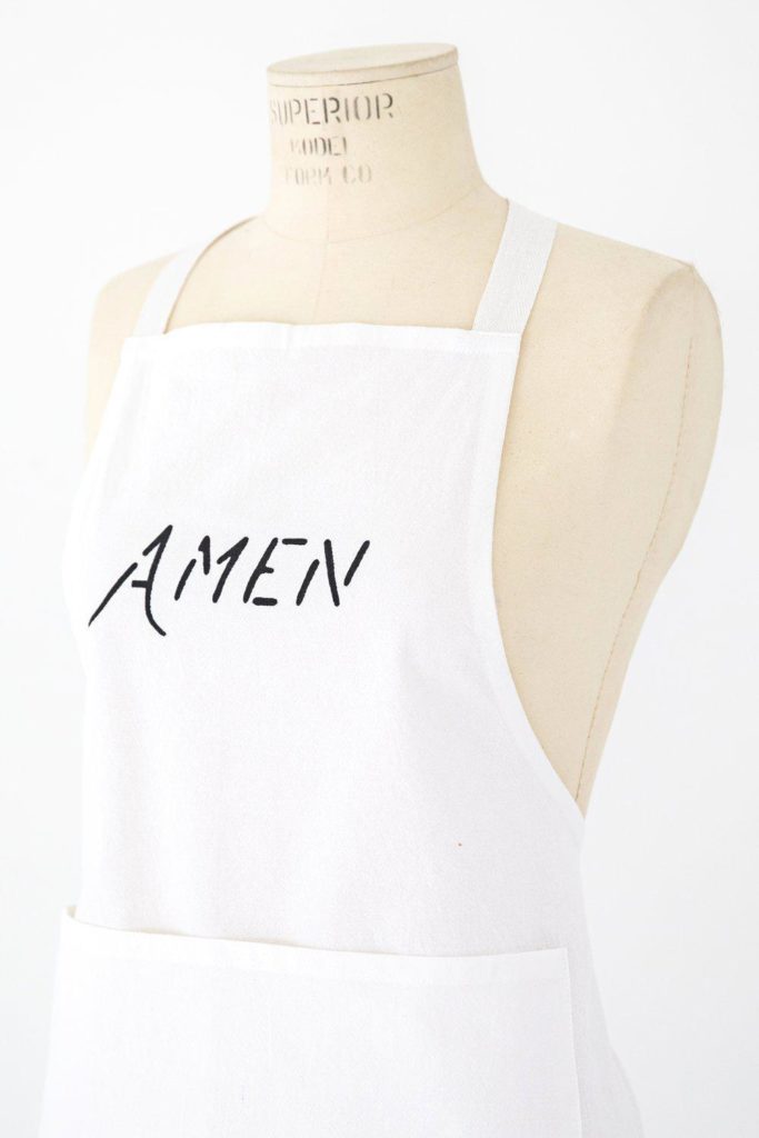 Simple Blessings Amen Apron