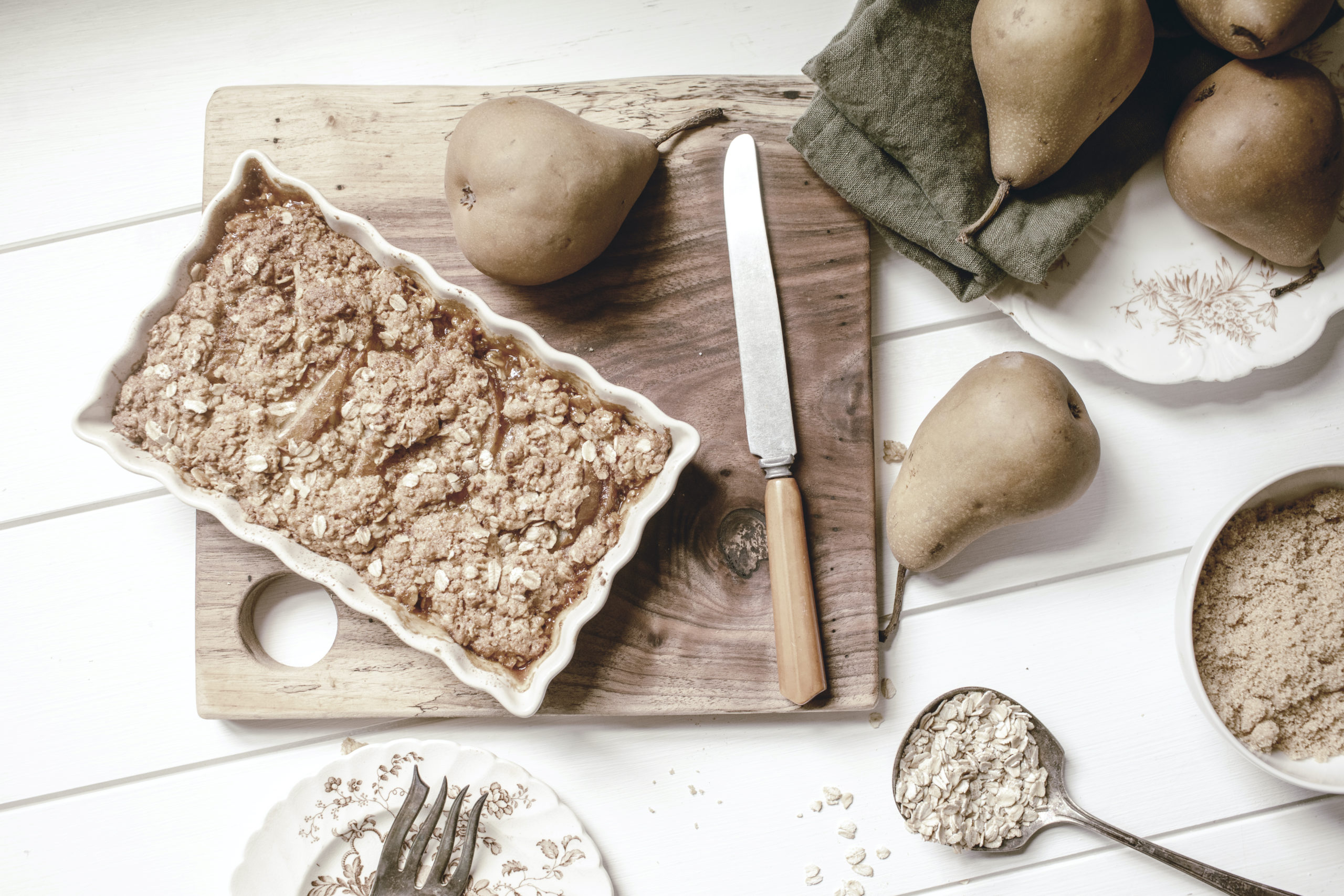 Autumn Pear Crisp Recipe