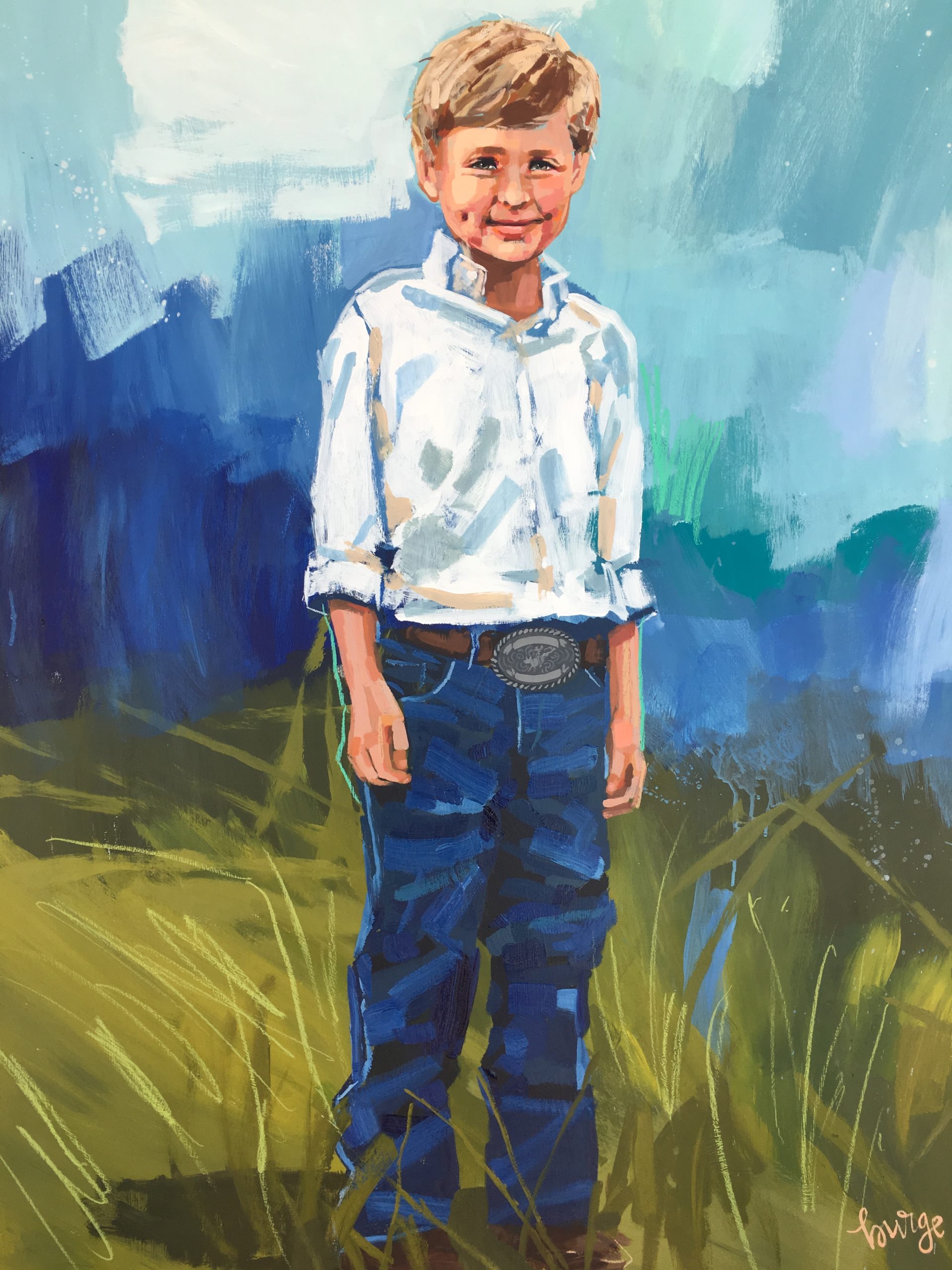 Georgia Artist Elaine Burge