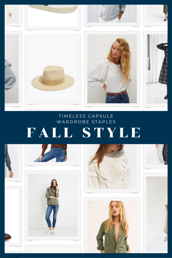 Timeless Capsule Fall Wardrobe Style Staples