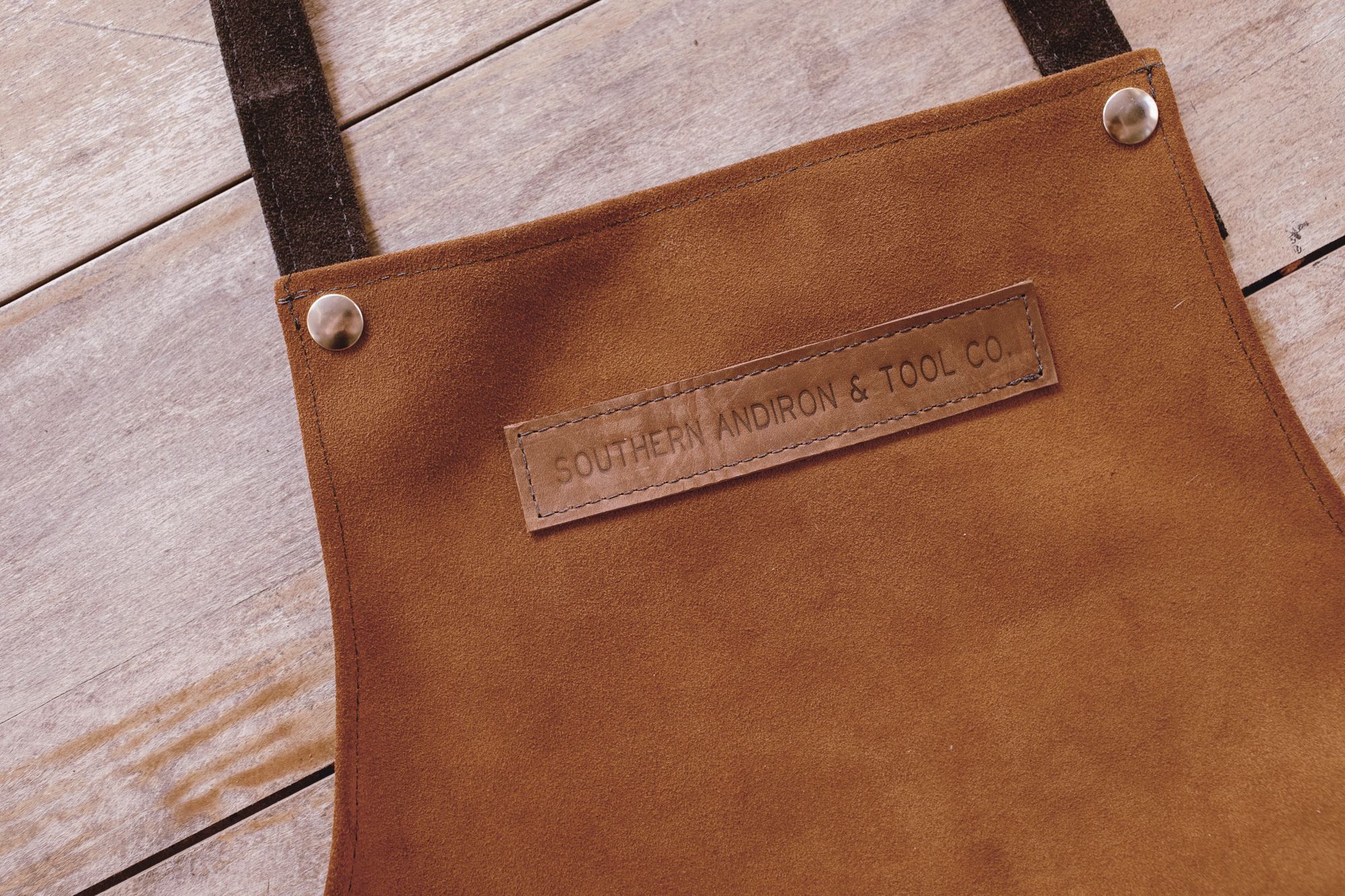 handmade apron by southern andiron