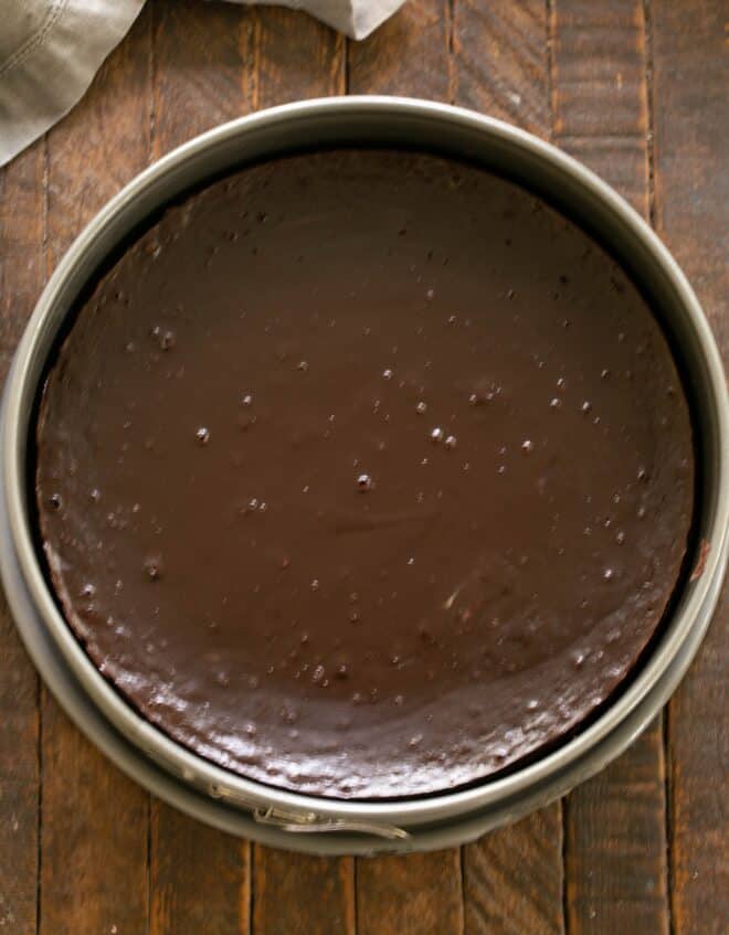La Bete noire baked.