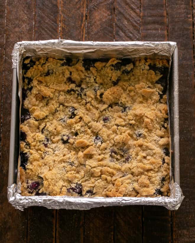 Blueberry Bars Step 7