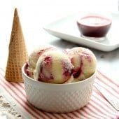 Image for Blackberry Swirl Ice Cream