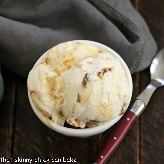 Image for Vanilla Caramel Swirl Ice Cream