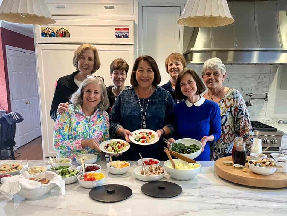 Hosting March Book Club at our house.